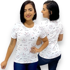 Blusinha Feminina T-shirt importada Baby Look Premium