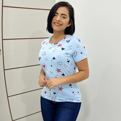 Blusinha Feminina T-Shirt importada Camiseta BaBy Look na internet