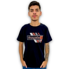 Camiseta Gangster Masculina Estampada Original Moda Verão