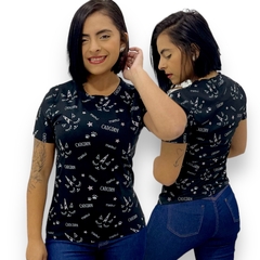 Blusinha Feminina T-shirt importada Baby Look Premium