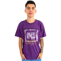 Camiseta Masculina Manga Curta Gola Careca Estampada Basica - loja online