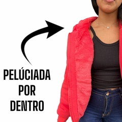 Blusa Peluciada Moletom Frio Juvenil Menina Feminina Outono - loja online