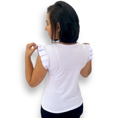 Blusinha Feminina Caneladinha Manguinha Morcego Sem Bojo - ANJ MODAS