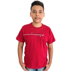 Camiseta Menino Juvenil Gola Redonda Estampada Gangster - loja online