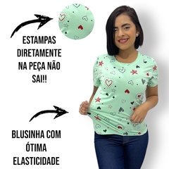 Blusinha Feminina T-Shirt importada Camiseta BaBy Look - loja online