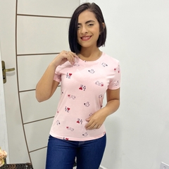 Blusinha Feminina T-shirt Love - comprar online