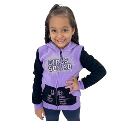 Blusa Moletom Menina Inverno Flanelada Premium Olyns