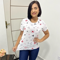 Blusinha Feminina T-Shirt importada Camiseta BaBy Look - loja online