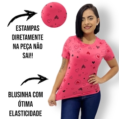 Blusinha Feminina T-Shirt importada Camiseta BaBy Look - loja online