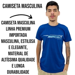 Camiseta Masculina Gansgster Malha Premium Gola Careca Estam - comprar online