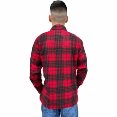 Camisa Flanelada Xadrez Masculina Manga Longa Lenhador