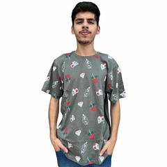 Camiseta Masculina Overcore Estampada 0495 Coleção Nova - comprar online