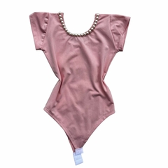 BODY BORI INFANTIL COM MANGUINHA PEROLA - ANJ MODAS