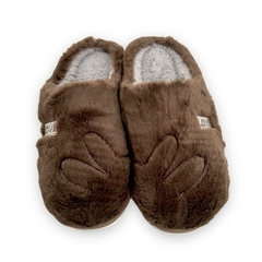 Pantufa Chinelo Emborrachada Feminina Conforto Frio Love - loja online