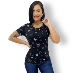 Blusinha Feminina T-Shirt importada Camiseta BaBy Look