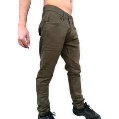 Imagem do Calça De Sarja Masculina Slim Premium Gangster