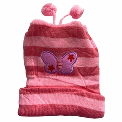 Kit 3 Touca Gorro Pompom Infantil Menina Criança Variada - loja online