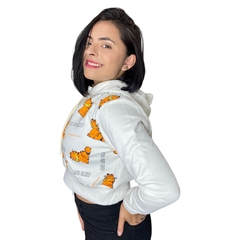 Blusa De Frio Moletom Feminina Casaco Flanelado Personagem na internet