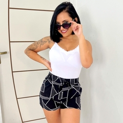 Short Feminino Soltinho Mulher Curto Cintura Alta Importado - comprar online