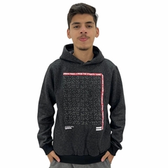 Blusa Flanelada Frio Moletom Canguru Masculina Capuz Inverno - comprar online