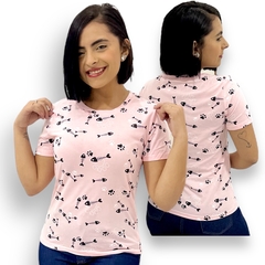 Blusinha Feminina T-shirt Baby Look Premium Importada - comprar online