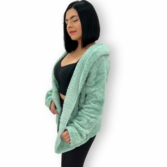 Casaco Sobretudo Teddy Feminino Inverno Peluciado Peludo - loja online