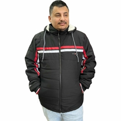 Jaqueta Masculina Plus Size Bobojaco Gangster Aberta Touca - loja online