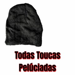 Touca Gorro Lã Forrada Pelucia Masculino Capuz Pelinhos - comprar online