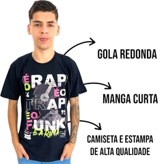 Camiseta Masculina Gola Redonda Overcore Estampada Basica - comprar online