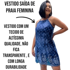 Vestido Moda Praia Alcinha Saida De Praia Verão Soltinho - loja online