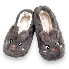 Pantufa Feminina Sapato Antiderrapante Solado De Borracha - comprar online