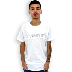 Camiseta Masculina Oversized Gangster Estampada Manga Curta - ANJ MODAS