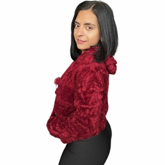 Blusa De Frio Feminina Fechada Pelinho Casaco Felpudo Insta