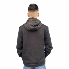 Blusa De Frio Moletom Casaco Ziper MasculinaCapuz Punho - comprar online