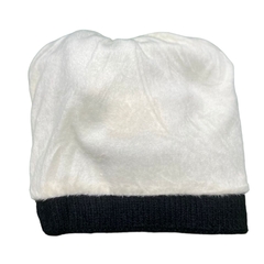 Touca Gorro Capuz De Lã C/Pompom Menina e Menino