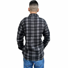 Camisa Flanelada Xadrez Masculina Manga Longa Lenhador - ANJ MODAS