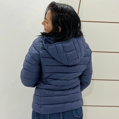 Imagem do Jaqueta Feminina Forrada Casaco Inverno Peluciada Por Dentro