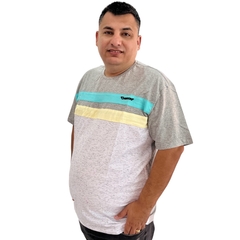 Camiseta Masculina Tamanho Grande Plus Size Gola Redonda - comprar online