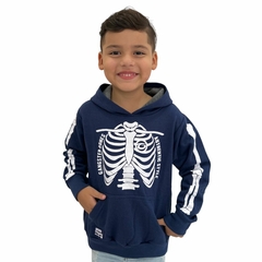 Blusa Infantil Moletom Menino Canguru Touca Bolso Gangster - loja online