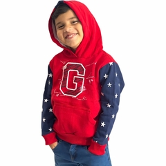 Imagem do Blusa Moletom Infantil Menino Com Forro Na Touca Flanelada