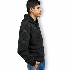 Blusa Peluciada De Frio Moletom Masculina Capuz Ziper Cordão - ANJ MODAS