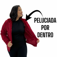 Imagem do Blusa Moletom Peluciada Feminina Plus Size Tamanho Grande