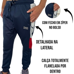 Calça De Moletom Juvenil Menino Helanca Gangster Importada - ANJ MODAS