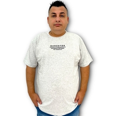 Camiseta Gangster Masculina Fat Tamanho Grande Moda Plus Size - ANJ MODAS