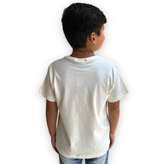 Camiseta Infantil Menino De Marca Gola Careca Estilosa - comprar online