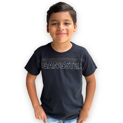 Camiseta Infantil Menino De Marca Gola Careca Estilosa - ANJ MODAS