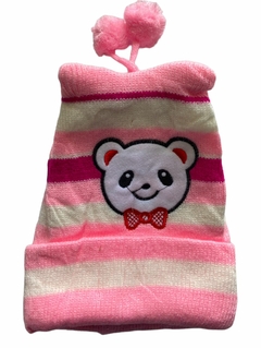 Kit 3 Touca Gorro Pompom Infantil Menina Criança Variada na internet