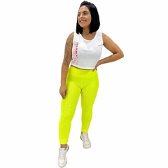 Calça Legging Academia Fitness Empina Bumbum Texturizada - ANJ MODAS