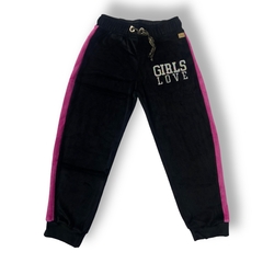 Roupa Infantil Menina Calça Push Com Cordão Estampa