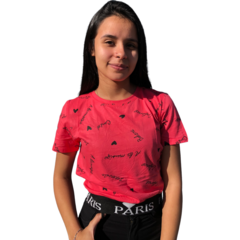 BLUSINHA T-SHIRT ESTILO CROPPED